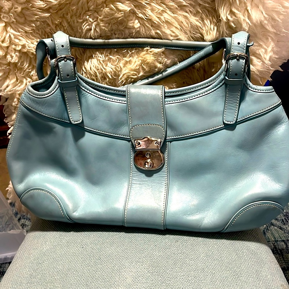 Light blue Fossil shoulder bag